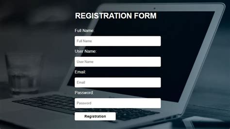 How to register on the website .